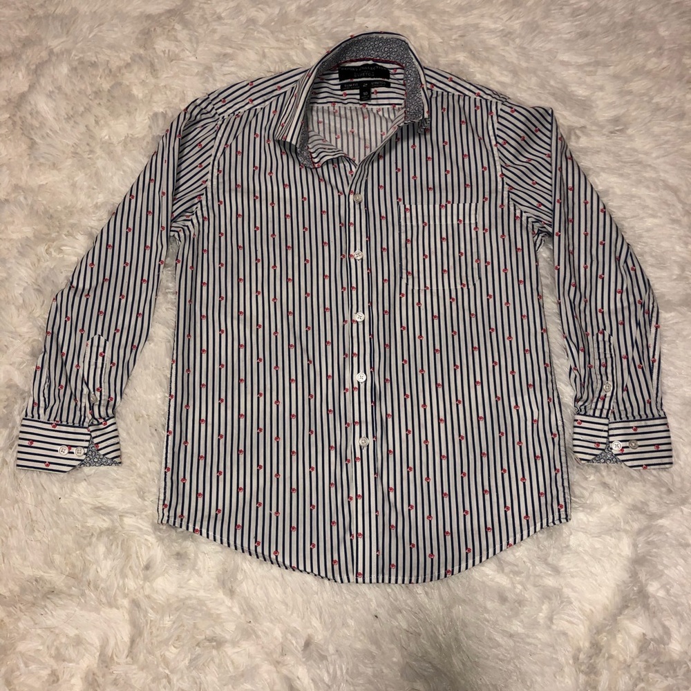 Boys report collection dress shirt